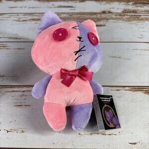 NEW Fukuya PatchPatchFriends 8" Inch CAT Plush Doll Round 1 Patch Patch Friends